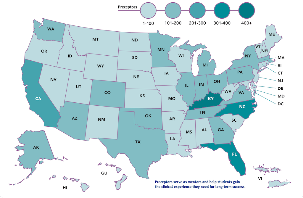 Frontier Nursing University Preceptor Network