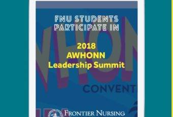 Two FNU students participate in 2018 AWHONN Leadership Summit