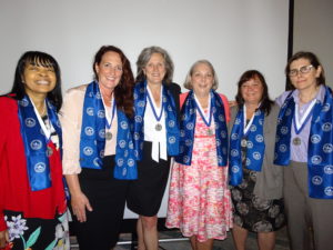 Left to right: Charlotte Morris, Mary Kay Miller, Eileen Thrower, Rebecca Morris, Linda Cole and Jane Houston