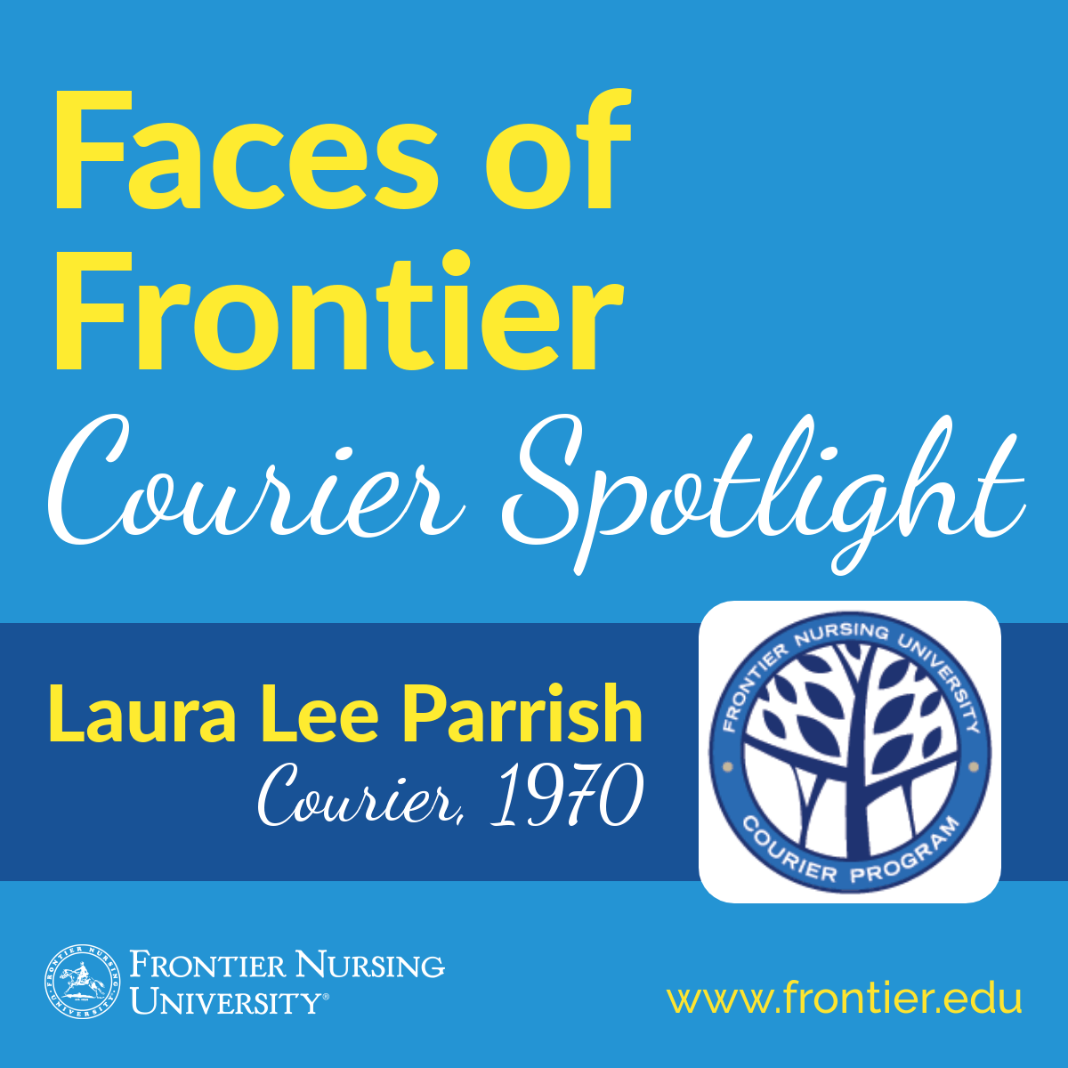 Courier Spotlight: Laura Lee Parrish