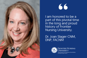Dr. Joan Slager named Dean of Nursing