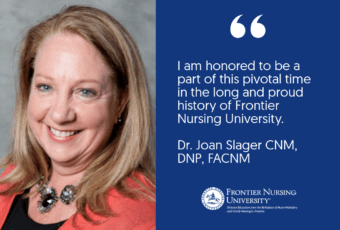 Dr. Joan Slager named Dean of Nursing