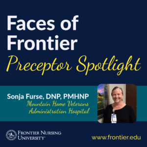 Featured Preceptor: Sonja Furse, DNP, PHMNP