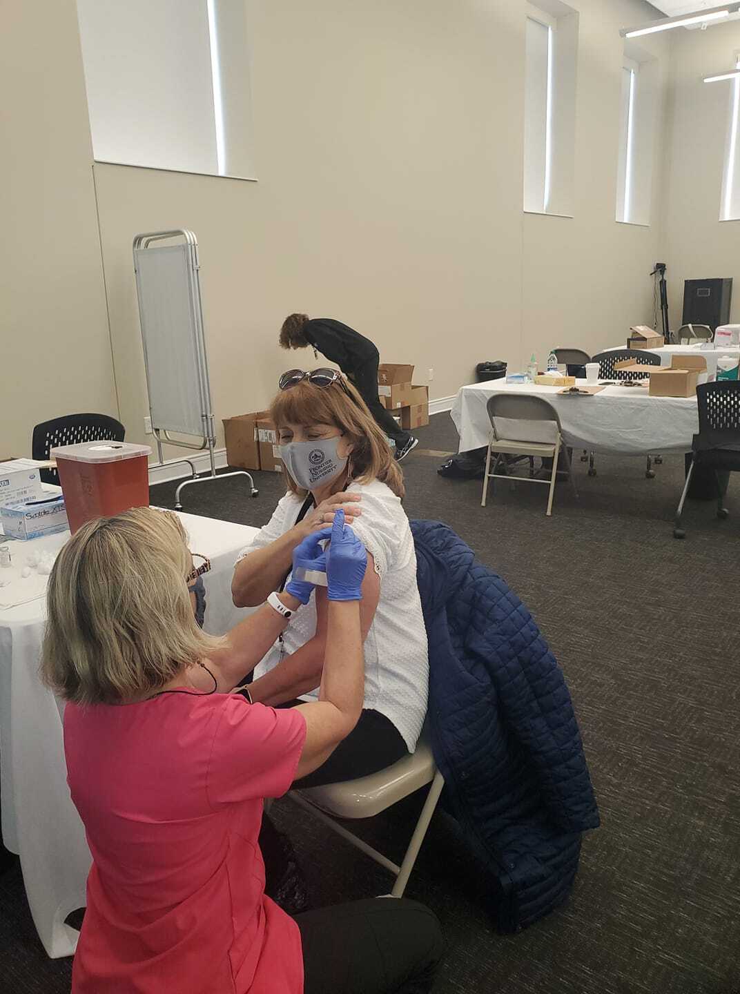 Frontier Nursing University  Versailles Campus Becomes COVID-19 Vaccination Site