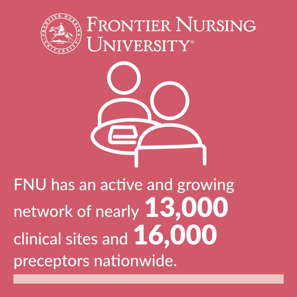 FNU has an active and growing network of nearly 13,000 clinical sites and 16,000 preceptors nationwide.